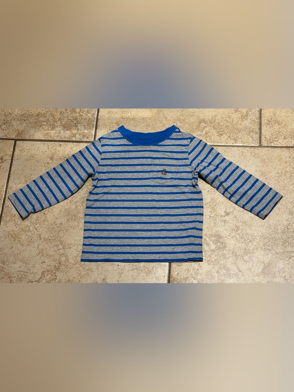 Gap Kids Stripe Pocket T-Shirt